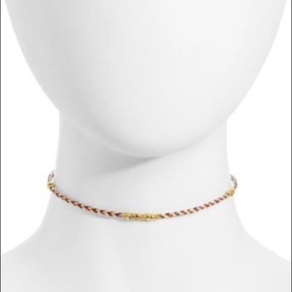 Gas Bijoux Bellagio Beaded Raffia Necklace
